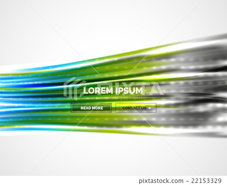 Shiny metallic wave curtain. Abstract background 22153329