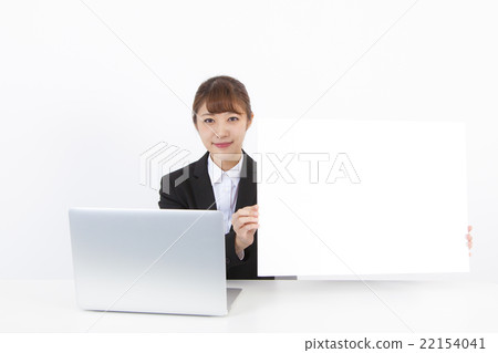 有whiteboard的女實業家 22154041