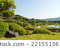 Japanese garden green yard nature park sum 22155136