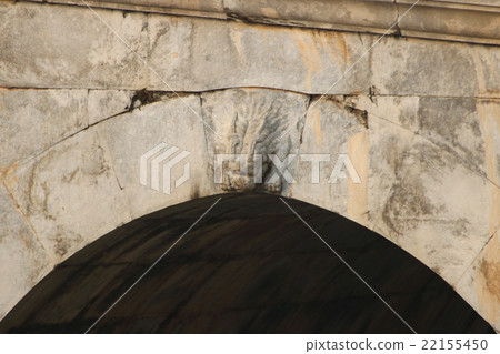 World Heritage Qing Xilin Yongzheng Emperor Taizhou Yangtze River five-hole stone bridge bridge 22155450