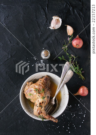 Stewed rabbit with vegetables Stewed rabbit with vegetables 22157213