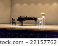 grand piano on stage 22157762