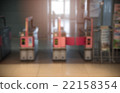 Blurred of Japanese subway station entrance 22158354