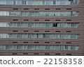 Modern building with windows pattern 22158358