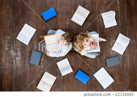 Top view photo of children 22158895