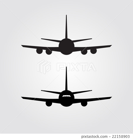 Aircraft or Airplane Icon, Aircraft or Airplane Icon, 22158903