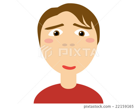 A young man stretching under his nose 22159165