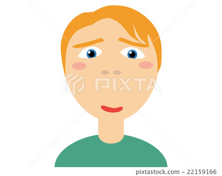 A young man stretching under his nose 22159166