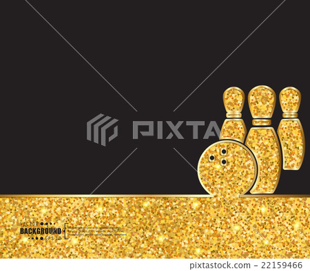 Creative vector bowling. Art illustration template Creative vector bowling. Art illustration template 22159466