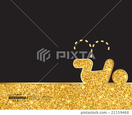 Creative vector pee. Art illustration template Creative vector pee. Art illustration template 22159468