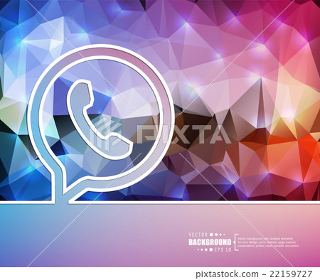 Phone Vector Creative Creative vector phone. Art illustration template - Stock Illustration ...