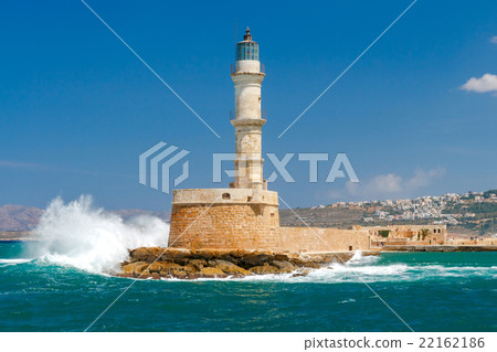 Lighthouse in Chania. Greece. 22162186