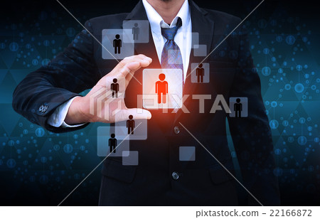 Businessman Choosing the right person 22166872