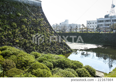 Moat of Shimabara Castle Moat of Shimabara Castle 22167864