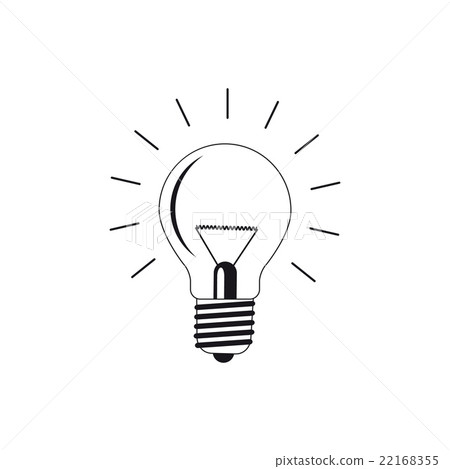 light bulb silhouettes 22168355