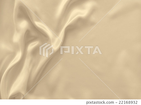 Smooth elegant golden silk or satin Smooth elegant golden silk or satin 22168932