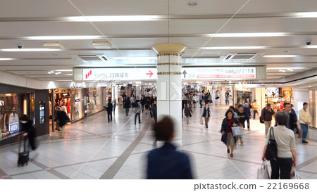 Umeda underground shopping area umeda 22169668