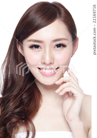 Beauty woman with charming smile Beauty woman with charming smile 22169716