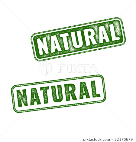 Set of green vector Natural grunge rubber stamp Set of green vector Natural grunge rubber stamp 22170679