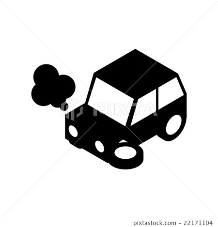 Car crash silhouette Car crash silhouette 22171104