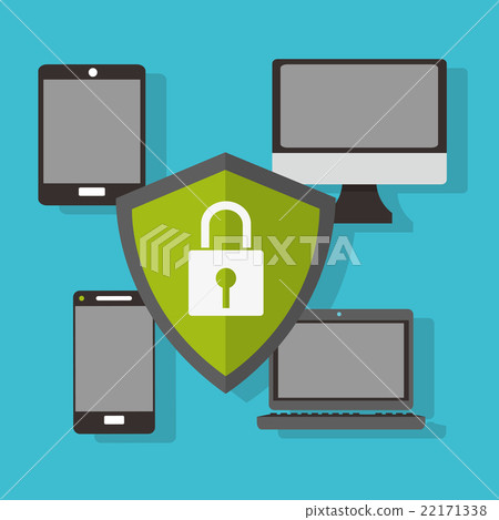 Cyber Security design , vector illustration 22171338