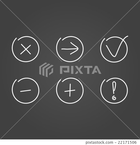Set icons draw effect 22171506