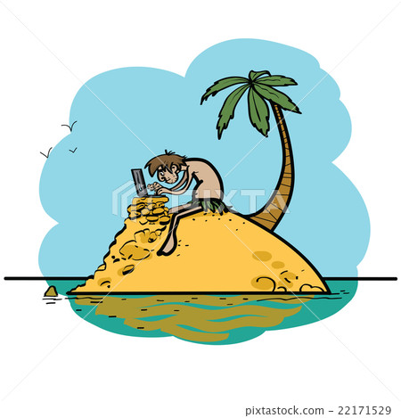 Robinson with a laptop 22171529