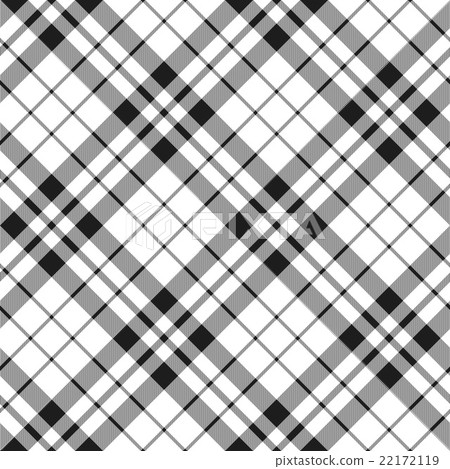 tartan plaid seamless background black and white 22172119