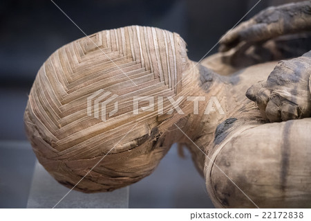 Egyptian mummy head close up 22172838
