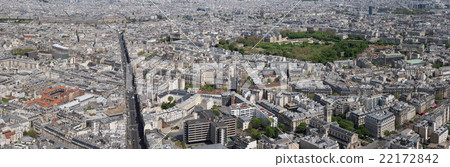 paris cityscape aerial view panorama paris cityscape aerial view panorama 22172842