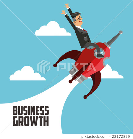 Business growth design , vector illustration Business growth design , vector illustration 22172859