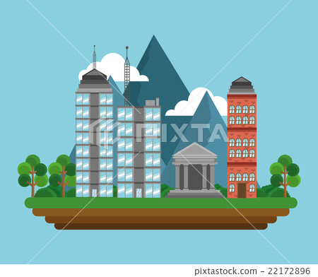 Nature city design , vector illustration Nature city design , vector illustration 22172896