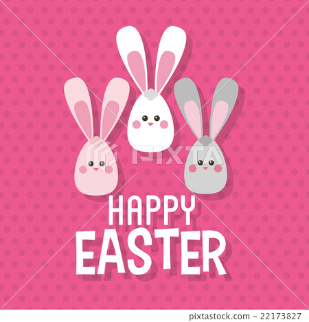 Happy easter design , vector illustration Happy easter design , vector illustration 22173827