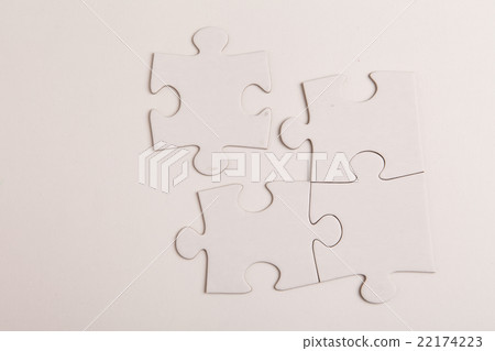 White jigsaw puzzle 22174223