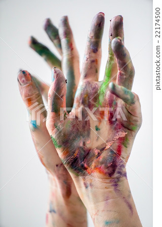 hands of painter hands of painter 22174500