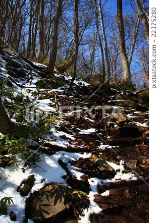 攀爬殘雪的痕跡 22175280