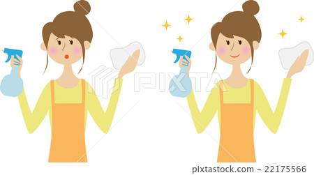 Set of women to clean 22175566