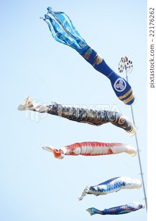 Carp streamers swimming well and well Carp streamers swimming well and well 22176262