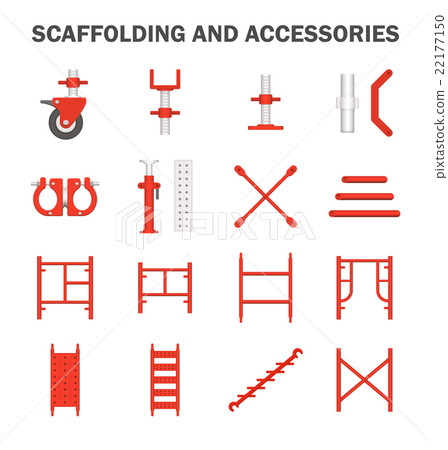 Scaffolding vector icon Scaffolding vector icon 22177150