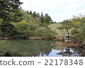 Japanese garden garden pond 22178348
