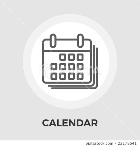 Calendar Flat Icon 22178641