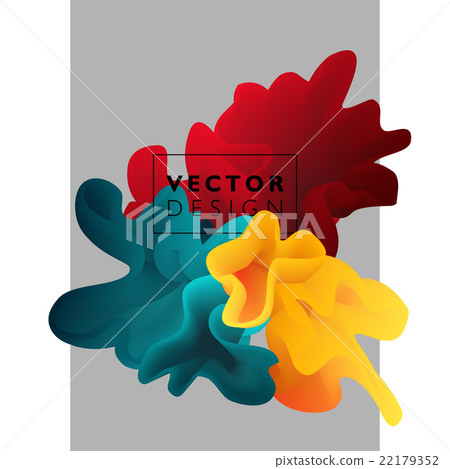 Vector abstract color cloud. - Stock Illustration [22179352] - PIXTA