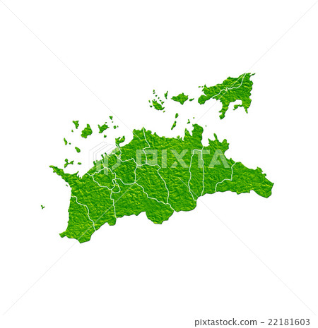 Kagawa Prefecture Map 22181603