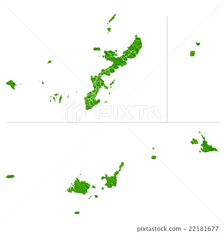 沖繩縣地圖 沖繩縣地圖 22181677