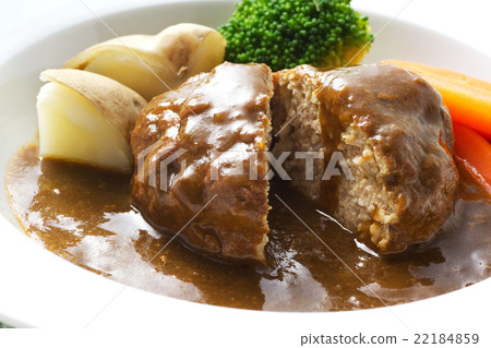 Braised hamburger steak 5 22184859