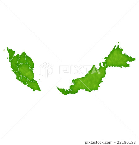 Malaysia Map country icon 22186158