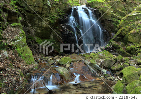 全景Fishon瀑布 22187645