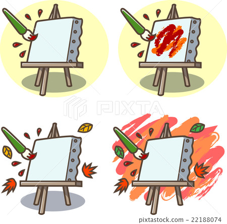 在畫布上畫畫 22188074