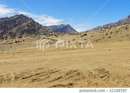 Sand and stone gives an impression of mountains Sand and stone gives an impression of mountains 22188597