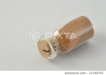 A small bottle with sand 22188701